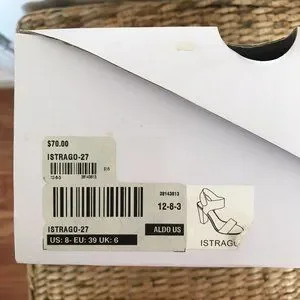 Aldo White Shoe Box Aldo | Other | Aldo Shoe Box Empty | Poshmark main image 4